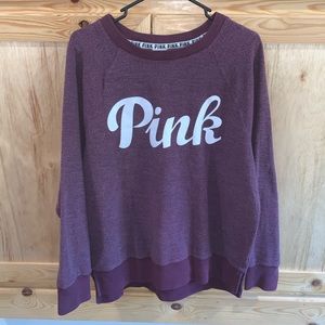 Pink Victoria’s Secret soft sweatshirt size S